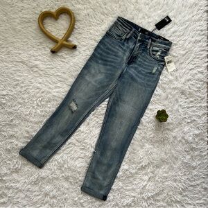 Kut from the Kloth Distressed Blue Boyfriend Jeans